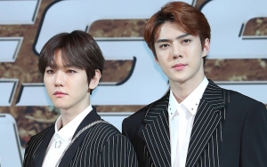 Momen Baekhyun dan Sehun EXO Cosplay Jadi Bodyguard Demi Lindungi Idol Lain Mendadak Viral