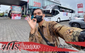 HITSfluencer : Taufik RS, YouTuber yang Bongkar Seluk Beluk Dunia Transportasi Bus