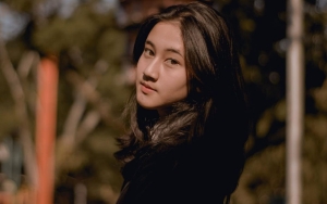 Keisya Levronka Speechless Wajahnya Terpampang di Billboard Times Square New York