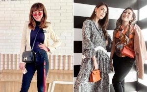 Hempas Nyinyiran Denise, Ayu Dewi Tampil Classy Bareng Circle Luna Maya-Nagita cs