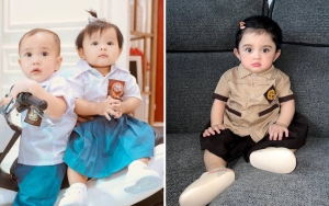 Rayyanza Cipung-Ameena Saat Playdate, 9 Potret Bayi Artis Kiyowo Pakai Seragam Sekolah