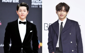 Potret Langka Song Joong Ki dan V BTS Sebelahan di MAMA 2018 Disorot