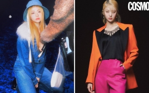 8 Potret Chic Huh Yunjin LE SSERAFIM di Photoshoot Terbaru, Sukses Pamer Aura Berbeda