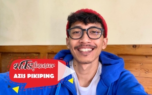 HITSfluencer : Azis aka Pikiping, Juru Bahasa Isyarat yang Diam-Diam Jadi Kreator Filter Populer