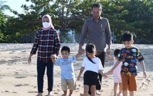 Ketua Geng, Momen Nahyan Ponakan Kaesang Ditunjuk-Tunjuk Jokowi Bikin Ngakak