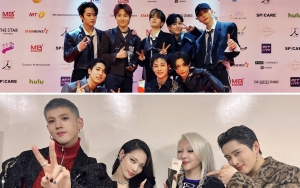 AAA 2022: Hyunjin Cs Canggung, Stray Kids Ternyata Salah Duduk di Meja Untuk Penampilan KARD