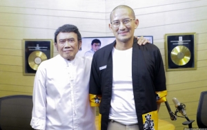 Rhoma Irama Protes Soal Royalti Musik di Hadapan Menparekraf Sandiaga Uno