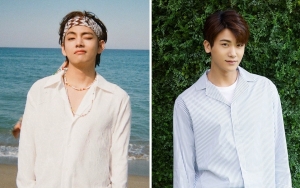 V BTS & Park Hyung Sik Nongkrong Bareng, Pelayan Dapat Perilaku Manis