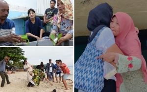 Konflik dengan Ibu Kandung, 8 Potret Indah Permatasari Rukun Bareng Keluarga Arie Kriting