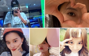 10 Gaya Selfie Kim Ji Won Absurd hingga Aesthetic, Dilabeli 'Mata Jutaan Dolar'