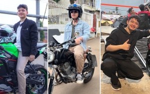Alwi Assegaf Pamer Gaya Candid Kendarai Moge, Begini 10 Potretnya Bak Anak Motor Vibes