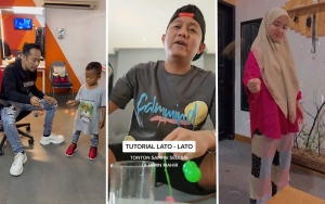 Denny Cagur Sampai Berlatih ke Lord Arnol, Intip 7 Potret Keseruan Artis Main Lato-Lato