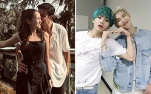 Sandrinna Michelle-Junior Roberts Tengah Mesra, Kemunculan V dan RM BTS Bikin Salfok
