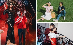  11 Ide Gaya Foto Pasangan Ibu-Anak Ala Sarwendah dan Betrand Peto, Kreatif dan So Sweet