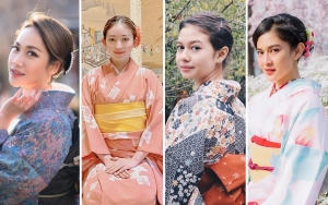BCL Bak Curi Pusat Perhatian, Intip Pesona 10 Artis Pakai Kimono