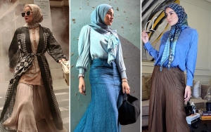 Foto Olla Ramlan Lepas Jilbab Bocor Ke Publik, Intip 11 Gaya Anggunnya Mix and Match Rok
