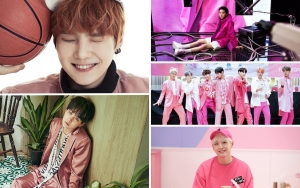 10 Potret Charming Suga BTS Berbalut Outfit Pink, Terbaru Saat Jadi BA Valentino