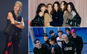 Taeyang BIGBANG Blusukan ke Agensi Lain, Vibe Challenge Bareng LE SSERAFIM-Stray Kids