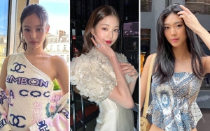 Aura Beda Jennie BLACKPINK, Wonyoung IVE-Nadine 'Single's Inferno 2' Kembaran Cardigan