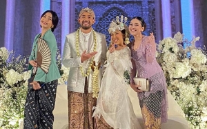 Kebaya Ayu Ting Ting dan Hesti Purwadinata Curi Perhatian Saat Jadi Tamu Nikahan Kiky Saputri