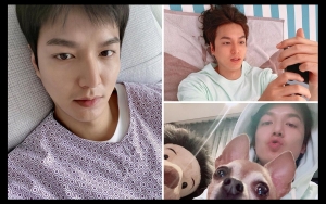 Diduga Lagi Bucin Pacar, Intip 7 Potret Lee Min Ho Tetap Charming Saat Bare Face