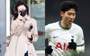 Ketemu di Event Burberry, Lucunya Jun Ji Hyun Minta Tanda Tangan ke Son Heung Min