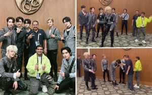 7 Momen Pertemuan Fadil Jaidi dengan NCT Dream, Mark Cs Antre Salim ke Pak Muh
