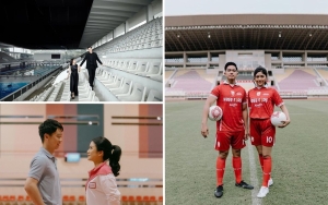 Kevin Sanjaya Ala Pemain Bulu Tangkis, Intip 7 Potret Prewed Figur Publik di Arena Olahraga