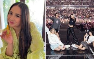 Outfit Nagita Slavina Nonton Soundcheck Konser BLACKPINK Tak Kalah Kece dari Para Member