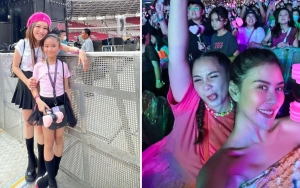 Ayu Ting Ting Diisukan Nyerobot, Nagita Slavina Ternyata Dikawal Bodyguard di Konser BLACKPINK
