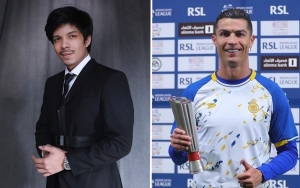 Keturutan, Atta Halilintar Akhirnya Bisa Lihat Cristiano Ronaldo dari Jarak Dekat