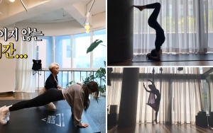 Karina aespa Tetap Ramping Meski Porsi Makan Banyak, Intip 7 Potretnya Saat Workout