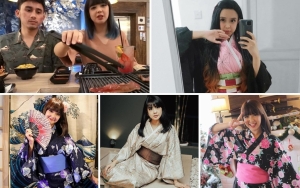  Pernah Dekat Alshad Ahmad, Intip 10 Potret Meutia Amanda Pakai Yukata Bak Gadis Jepang