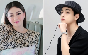 Ultah ke-31, Celine Evangelista Pamer Ketemu Sosok Tampan Mirip V BTS