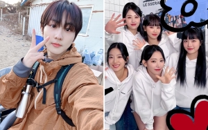 Giliran Jungwon ENHYPEN Cameo Vlog LE SSERAFIM, Outfit Mencolok Bikin Dikenali