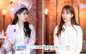 IU & Yoo In Na Panik Takut Disangka Diam-Diam Merokok