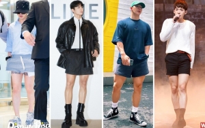 G-Dragon Bikin Heboh, Intip 10 Gaya Artis Cowok Korea Kenakan Celana Super Pendek
