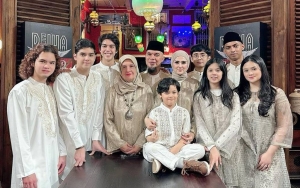 El Rumi Lebaran Terpisah Bareng Dhani-Mulan dan Maia Estianty, Caption Foto Paling Disorot