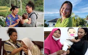 Disambut Hangat Mertua, Intip 7 Potret Indah Permatasari Mudik ke Kampung Halaman Arie Kriting