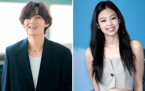 Beredar Pula Foto Diduga V BTS Cium Jennie BLACKPINK di Depan Jendela