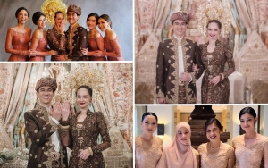 10 Potret Pernikahan Enzy Storia dan Molen Kasetra, Natasha Rizky Jadi Bridesmaid