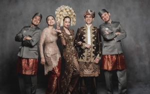 Enzy Storia Godain Vincent Rompies Saat Jadi Saksi Nikah, Outfit Macan Tutul Anti Mainstream