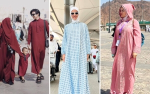 Musim Haji, Intip Inspirasi Gamis Ala Nia Ramadhani dan 9 Artis Saat di Tanah Suci