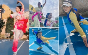 Disemangati Ameena, 7 Potret Kris Dayanti Latihan Wushu Di Usia Jelang Kepala Lima