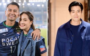 Raffi Ahmad & Nagita Slavina Semringah Disamperin Siwon, Selfie Bertiga Bak Keluarga