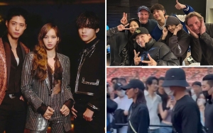 7 Potret Bestie Park Bo Gum dan Lisa BLACKPINK, Bareng di Konser Bruno Mars