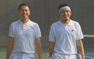 Raffi Ahmad Buru-buru Salami Mertua Usai Raih Kemenangan di 'Lagi Lagi Tenis', Lirikan Desta Disorot