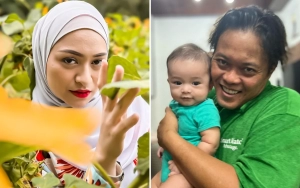 Nathalie Holscher Bagikan Momen Sule Jenguk Hingga Gendong Adzam di RS