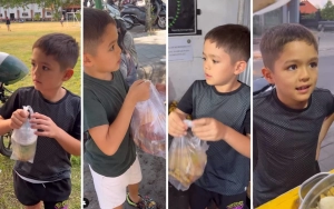 8 Potret El Barack Putra Jessica Iskandar Jajan Merakyat, Take Away Mi Ayam Bikin Gemes