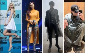 Hyojung OH MY GIRL Trending Pakai Heels Kaca 'Ketinggian', 10 Momen Idol Kenakan Sepatu Tak Biasa